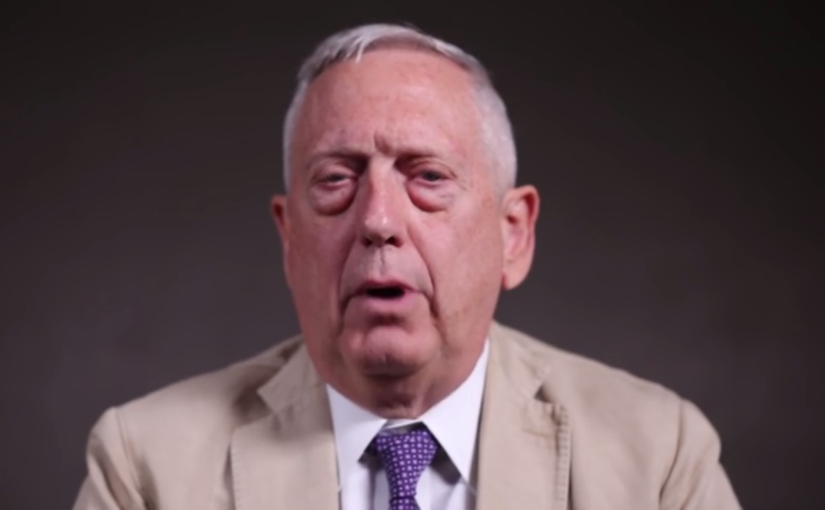 Youtube Video of the Week – Leadership Lessons from General James Matis (Ret.)